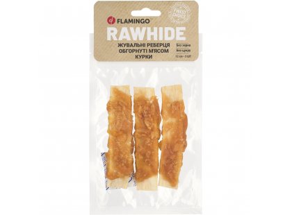 Фото - Flamingo Лакомство для собак ЖЕВАТЕЛЬНЫЕ РЕБРА ОБВЕРНУТЫЕ МЯСОМ КУРИЦЫ лакомства Flamingo Лакомство для собак ЖЕВАТЕЛЬНЫЕ РЕБРА ОБВЕРНУТЫЕ МЯСОМ КУРИЦЫ