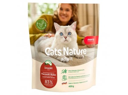 Фото 2 -  сухой корм Mera Nurture Adult Insekt сухой корм для кошек НАСЕКОМЫЕ