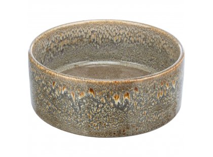 Фото 2 -  миски, поилки, фонтаны Trixie Керамическая миска для собак, коричневый