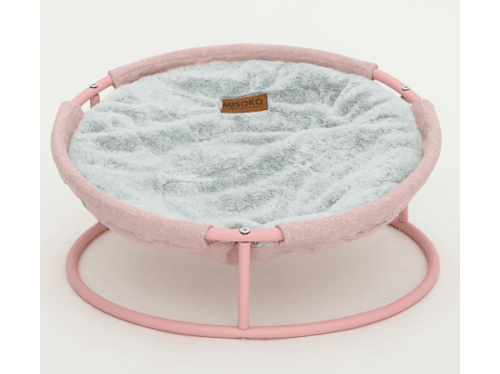 Фото - Misoko&Co (Місоко і Ко) Pet Bed Round Plush складаний круглий лежак для тварин, плюш, РОЖЕВИЙ спальні місця, лежаки Misoko&Co (Місоко і Ко) Pet Bed Round Plush складаний круглий лежак для тварин, плюш, РОЖЕВИЙ