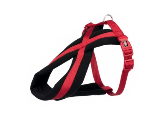 Фото - Trixie PREMIUM TOURING HARNESS шлей для собак, нейлон, червоний амуніція Trixie PREMIUM TOURING HARNESS шлей для собак, нейлон, червоний