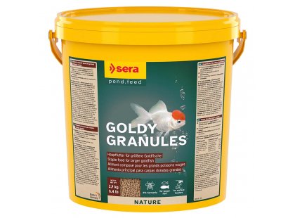 Фото - Sera GOLDY GRANULES основной корм для крупных золотых рыбок, гранулы корм для рыб Sera GOLDY GRANULES основной корм для крупных золотых рыбок, гранулы