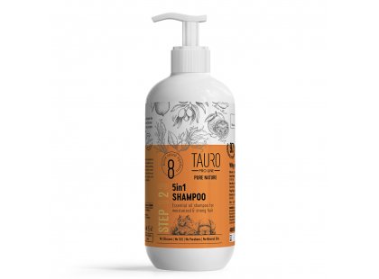 Фото - Tauro Pro Line Pure Nature 5in1 Shampoo зволожувальний шампунь для собак і котів щоденний догляд (шампуні, кондиціонери та інші засоби) Tauro Pro Line Pure Nature 5in1 Shampoo зволожувальний шампунь для собак і котів