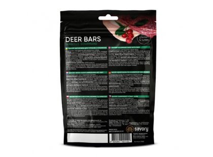 Фото 2 -  лакомства Savory Bars With Venison лакомство для собак БАТОНЧИКИ С ОЛЕНИНОЙ