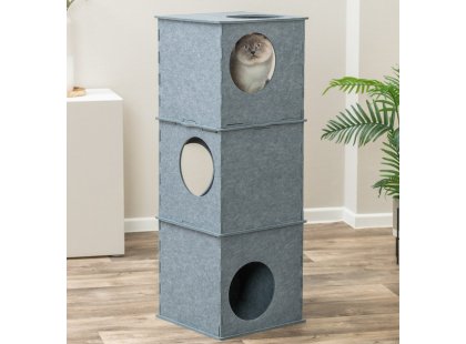 Фото - Trixie Nele повстяна вежа для котів (36272) спальні місця, лежаки Trixie Nele повстяна вежа для котів (36272)