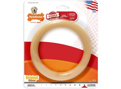 Фото - Nylabone Extreme Chew Ring жевательная игрушка для собак со вкусом курицы игрушки Nylabone Extreme Chew Ring жевательная игрушка для собак со вкусом курицы