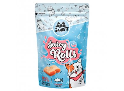 Фото - Mr. Bandit Cat Juicy Rolls Salmon лакомство для кошек СОЧНЫЕ РОЛЛЫ С ЛОСОСЕМ лакомства Mr. Bandit Cat Juicy Rolls Salmon лакомство для кошек СОЧНЫЕ РОЛЛЫ С ЛОСОСЕМ