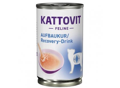 Фото - Kattovit Veterinary Recovery напій для котів у період відновлення КУРКА ветеринарні корми Kattovit Veterinary Recovery напій для котів у період відновлення КУРКА