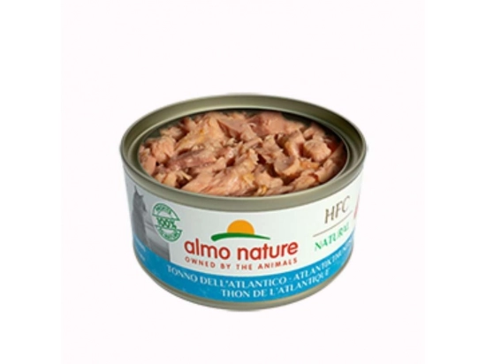 Фото - влажный корм (консервы) Almo Nature HFC Natural ATLANTIC TUNA консервы для кошек АТЛАНТИЧЕСКИЙ ТУНЕЦ