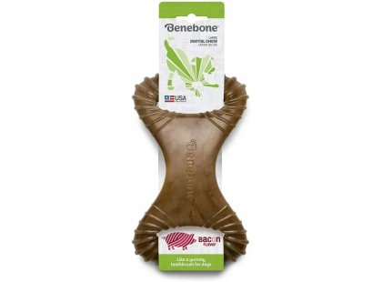 Фото - Benebone Dental Chew Bacon жевательная игрушка для собак КОСТЬ, вкус БЕКОНА игрушки Benebone Dental Chew Bacon жевательная игрушка для собак КОСТЬ, вкус БЕКОНА