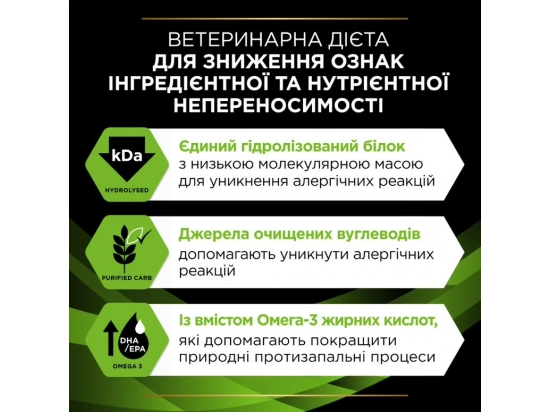 Фото - ветеринарные корма Purina Pro Plan (Пурина Про План) Veterinary Diets HA Hypoallergenic сухой лечебный корм для собак при аллергии