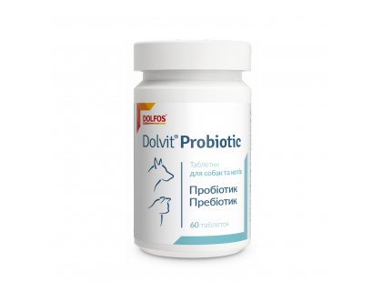 Фото - Dolfos (Дольфос) DOLVIT PROBIOTIC (ДОЛВИТ ПРОБИОТИК) добавка для собак и кошек пробиотики Dolfos (Дольфос) DOLVIT PROBIOTIC (ДОЛВИТ ПРОБИОТИК) добавка для собак и кошек
