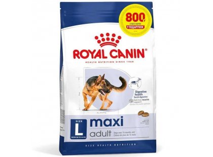 Фото - Royal Canin MAXI ADULT (СОБАКИ КРУПНЫХ ПОРОД ЭДАЛТ) корм для собак до 5 лет сухой корм Royal Canin MAXI ADULT (СОБАКИ КРУПНЫХ ПОРОД ЭДАЛТ) корм для собак до 5 лет