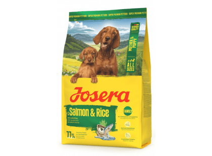 Фото 4 -  сухий корм Josera Mother & Puppy (Family Plus) сухий корм для цуценят, вагітних і лактуючих сук ЛОСОСЬ і РИС