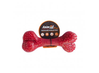 Фото 4 -  игрушки AnimAll Fun игрушка для собак КОСТЬ, фиолетовый