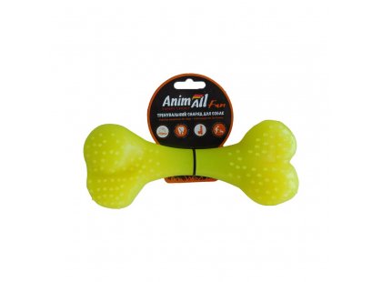Фото 3 -  игрушки AnimAll Fun игрушка для собак КОСТЬ, желтый