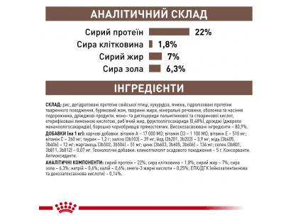 Фото 7 -  ветеринарные корма Royal Canin GASTROINTESTINAL LOW FAT SMALL DOG лечебный корм для собак мелких пород при нарушениях пищеварения