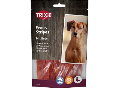 Фото - Trixie PREMIO DUCKY STRIPES (УТИНОЕ ФИЛЕ) лакомство для собак лакомства Trixie PREMIO DUCKY STRIPES (УТИНОЕ ФИЛЕ) лакомство для собак