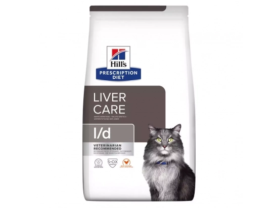 Фото - ветеринарні корми Hill's Prescription Diet L/D Liver Care корм для кішок з куркою