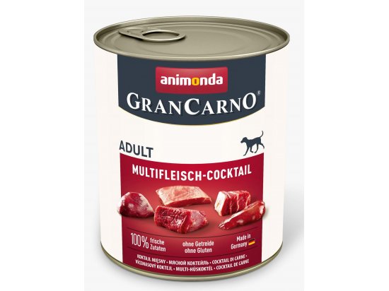 Фото - влажный корм (консервы) Animonda (Анимонда) GranCarno Adult Multi Meat Cocktail влажный корм для собак МУЛЬТИМЯСНОЙ КОКТЕЙЛЬ