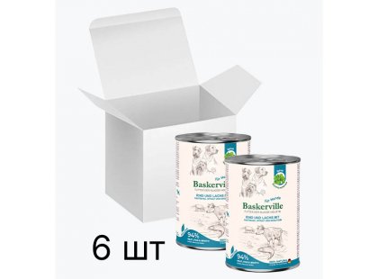 Фото 4 -  влажный корм (консервы) Baskerville Holistic ЛОСОСЬ И ГОВЯДИНА - консервы для собак