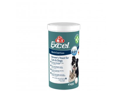 Фото 5 -  вітаміни та мінерали 8in1 (8в1) EXCEL BREVERS YEAST (ЕКСЕЛЬ БРЕВЕРС ДЖЕСТ) пивні дріжджі для собак та котів