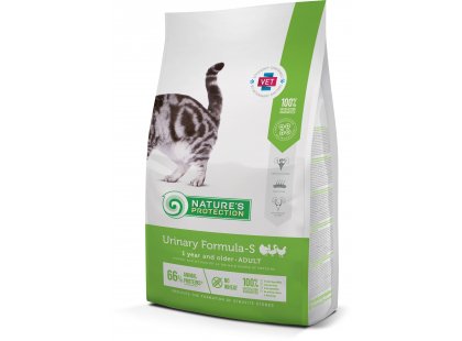 Фото 3 -  сухой корм Natures Protection (Нейчез Протекшин) URINARY FORMULA-S (УРИНАРИ ФОРМУЛА КУРИЦА) корм для кошек c мочекаменной болезнью от 1 года