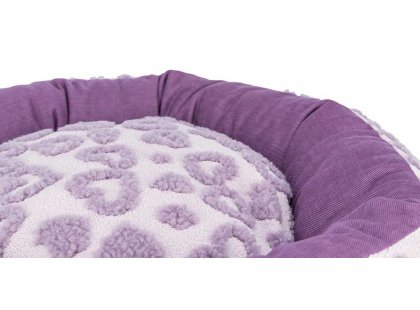 Фото 5 -  лежаки, матраси, килимки та будиночки Trixie Hearts лежак для собак до дня Святого Валентина СЕРЦЯ, бузковий