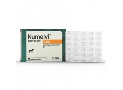 Фото - MSD Numelvi Atinvicitinib таблетки для собак від свербіння при алергічному дерматиті від алергії MSD Numelvi Atinvicitinib таблетки для собак від свербіння при алергічному дерматиті