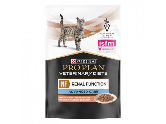 Фото - ветеринарные корма Purina Pro Plan (Пурина Про План) Veterinary Diets NF Renal Function Advanced Care Salmon влажный корм для кошек c заболеваниями почек ЛОСОСЬ