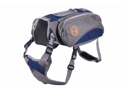 Фото - Voyager Pet Dog Bagpack cумка-седло для собак, синий с серым амуниция Voyager Pet Dog Bagpack cумка-седло для собак, синий с серым