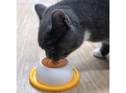 Фото 3 -  миски, поилки, фонтаны CattyMan Lick Ball миска для жидких лакомств для кошек