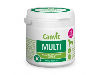 Фото 2 -  витамины и минералы Canvit Multi (Мульти) мультивитаминные таблетки для собак