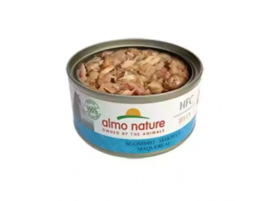 Фото - влажный корм (консервы) Almo Nature HFC JELLY MACKEREL консервы для кошек СКУМБРИЯ, желе