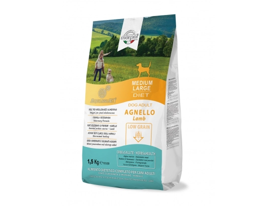 Фото - сухой корм Marpet (Марпет) AequilibriaVET Low Grain Adult Dog Medium & Large Lamb сухой корм для собак средних и крупных пород ЯГНЕНОК