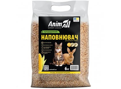 Фото 2 -  наполнители AnimAll кукурузный наполнитель для туалетов домашних животных