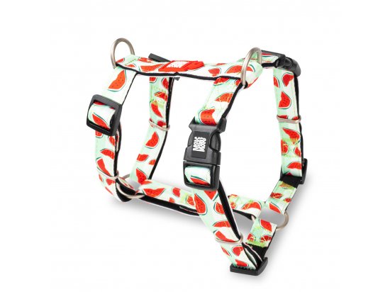 Фото - Max & Molly Urban Pets H-Harness шлея для собак Watermelon амуниция Max & Molly Urban Pets H-Harness шлея для собак Watermelon