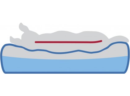 Фото 3 -  лежаки, матрасы, коврики и домики Trixie Samoa Vital ортопедический лежак для собак