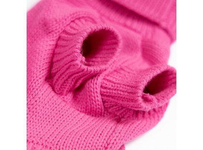 Фото 4 -  одежда Pet Fashion Sam свитер для собак, малиновый