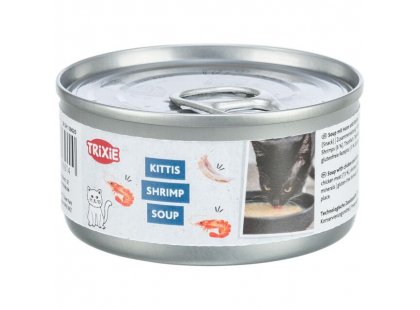 Фото - Trixie Kittis Salmon Soup влажный корм для кошек КУРИЦА и КРЕВЕТКА (42693) влажный корм (консервы) Trixie Kittis Salmon Soup влажный корм для кошек КУРИЦА и КРЕВЕТКА (42693)