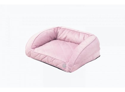 Фото - лежаки, матрасы, коврики и домики Harley & Cho SLEEPER MINI PUDRA диван для собак малых пород и кошек, пудровый