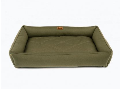 Фото - лежаки, матрасы, коврики и домики Harley & Cho SOFA OLIVE лежак для собак, оливковый