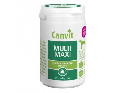 Фото 2 -  вітаміни та мінерали Canvit Multi Maxi (Мульті Максі) мультивітамінні таблетки для собак великих порід