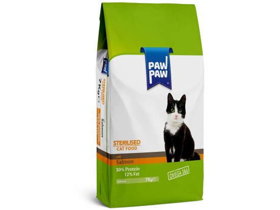 Фото - сухой корм Pawpaw (Паупау) Sterilised Adult Cat Food with Salmon сухой корм для стерилизованных кошек ЛОСОСЬ