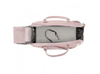 Фото 5 -  переноски, сумки, рюкзаки Misoko&Co (Мисоко и Ко) Дорожная сумка для собак 40195, розовый