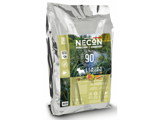 Фото - сухий корм Necon Natural Wellness Dog Mini Senior & Delicate Duck & Rice сухий корм для літніх і з чутливим травленням собак КАЧКА ТА РИС