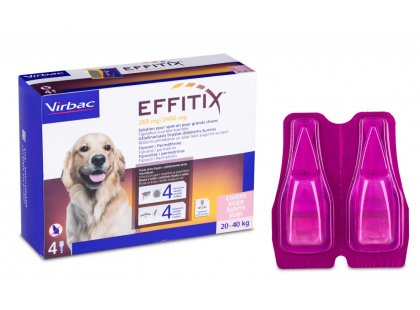 Фото 4 -  от блох и клещей Virbac Effitix (Эффитикс) капли от блох и клещей для собак