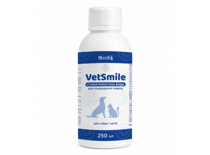Фото - Modes VetSmile стоматологическая вода для улучшения дыхания животных для зубов и пасти Modes VetSmile стоматологическая вода для улучшения дыхания животных