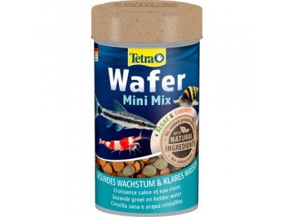 Фото - Tetra Wafer Mini Mix Корм для аквариумных донных рыб, таблетки корм для рыб Tetra Wafer Mini Mix Корм для аквариумных донных рыб, таблетки