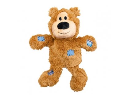 Фото 3 -  игрушки Kong Wild Knots Bear игрушка с пищалкой для собак МЕДВЕЖОНОК С УЗЛАМИ